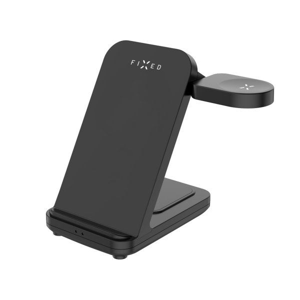 Fixed Trådlös Laddare Powerstation for Samsung 3in1 15W Svart