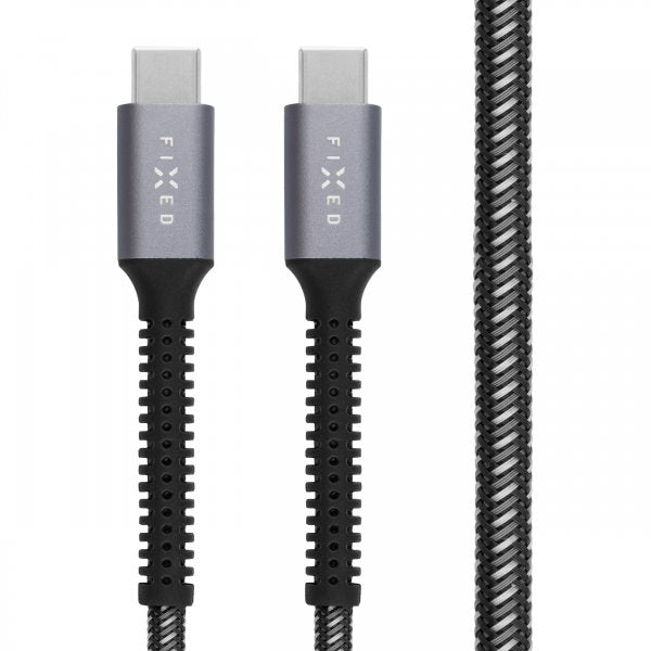 Fixed Kabel Armor 240W USB-C 2m Grå