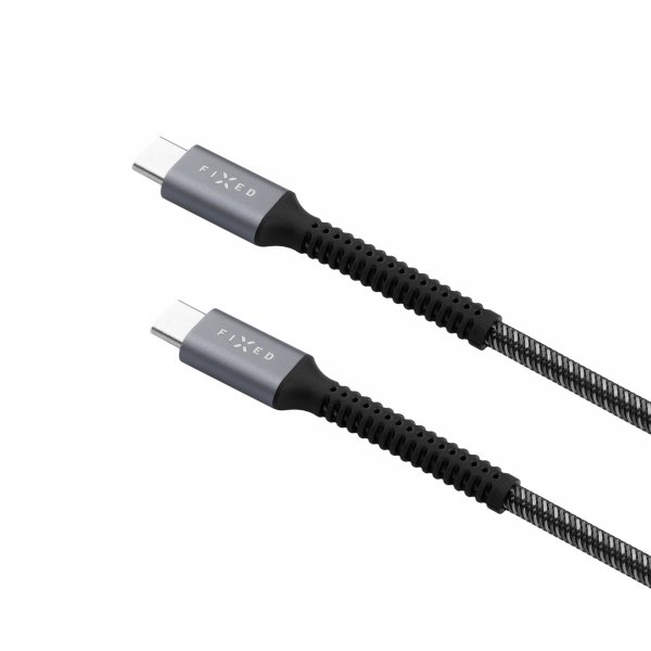 Fixed Kabel Armor 240W USB-C 1.2m Grå