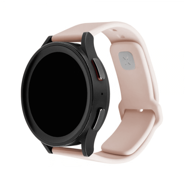 Fixed Samsung Galaxy Watch 20mm Armband Silicone Sporty Strap Rosa