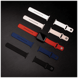 Fixed Apple Watch 38/40/41/42mm Armband Silicone Sporty Strap Röd