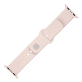 Fixed Apple Watch 38/40/41/42mm Armband Silicone Sporty Strap Rosa