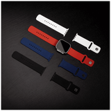 Fixed Apple Watch Ultra 49mm Armband Silicone Sporty Strap Vit
