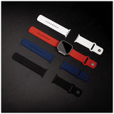 Fixed Apple Watch Ultra 49mm Armband Silicone Sporty Strap Blå