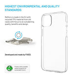 Fixed iPhone 14 Plus/iPhone 15 Plus Skal ReStory Transparent