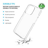 Fixed iPhone 15 Pro Skal ReStory Transparent