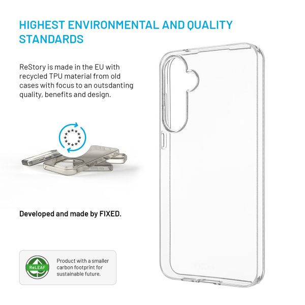 Fixed Samsung Galaxy A55 Skal ReStory Transparent