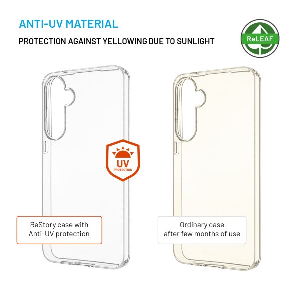Fixed Samsung Galaxy A55 Skal ReStory Transparent