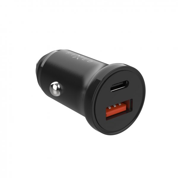 Fixed Billaddare USB-C/USB-A 20W