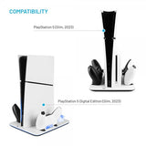 Fixed Multifunktionell PS5 Slim kyl-/laddstation