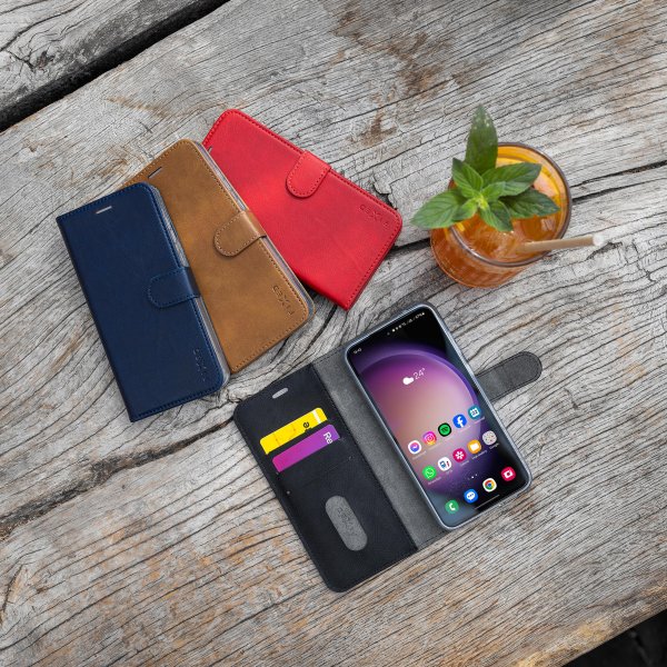 Fixed Samsung Galaxy A55 Fodral Opus Book Blå
