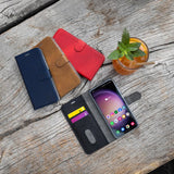 Fixed Samsung Galaxy A55 Fodral Opus Book Röd