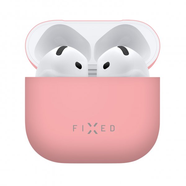 Fixed AirPods 4 Skal Silky Rosa