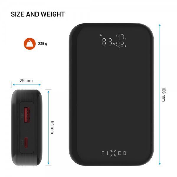 Fixed Powerbank Zen 10 Pro 30W USB-C PD 10 000 mAh