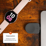 Fixed Laddare Samsung Galaxy Watch USB-C Svart
