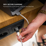 Fixed Data Blocker 2-i-1 USB-A & USB-C 240W