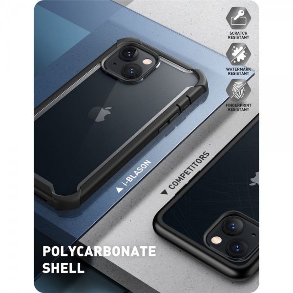 Supcase iPhone 13/iPhone 14 Skal Ares Svart