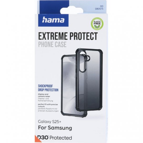Hama Samsung Galaxy S25 Plus Skal Extreme Protect Svart