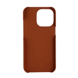 Krusell iPhone 14 Pro Skal Leather CardCover Cognac