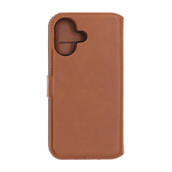 Rvelon iPhone 17 Fodral 4 Kortfack Löstagbart Skal Brun