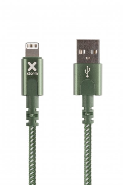 Xtorm Original USB-A to Lightning Kabel 1 m Grön
