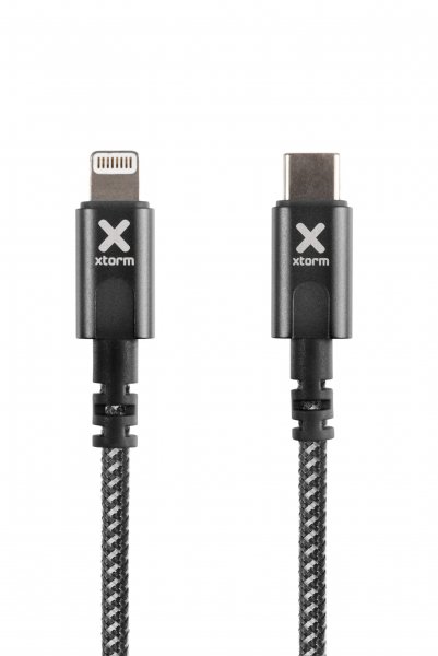 Xtorm Original USB-C to Lightning Kabel 1 m Svart