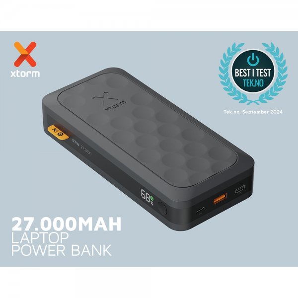Xtorm Powerbank USB-C PD 67W 27 000mAh/2xUSB-C
