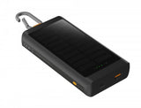Xtorm Powerbank med Solcell och Ficklampa Go2 10 000 mAh 15W Svart