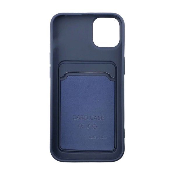 iPhone 12 Mini Skal Korthållare Blå