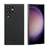 Pitaka Samsung Galaxy S23 Ultra Skal MagEZ Case 3 Black/Grey Twill
