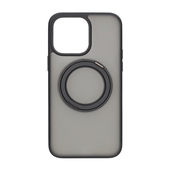 iPhone 14 Pro Max Skal Roterbart MagSafe Stativ Svart