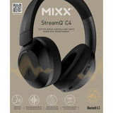 Mixx Hörlurar StreamQ C4 Over-Ear ANC Svart