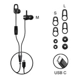 Mixx Trådade Hörlurar SoundPort USB-C Svart