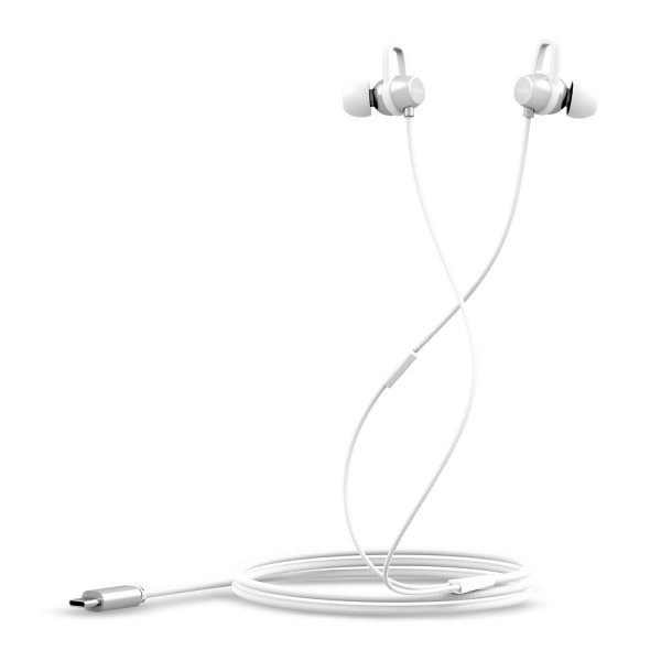 Mixx Trådade Hörlurar SoundPort USB-C Vit