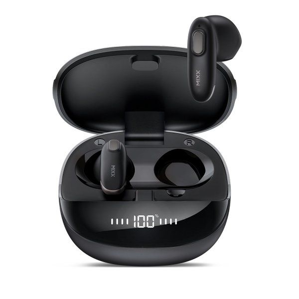 Mixx Trådlösa Hörlurar StreamBuds Hybrid Charge 2 Svart