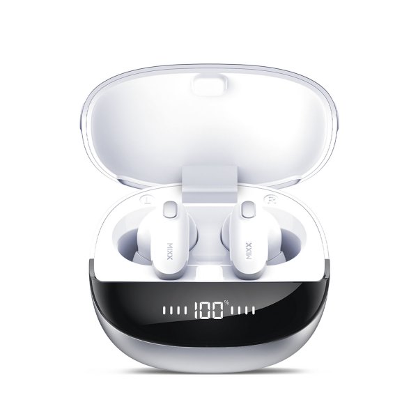 Mixx Trådlösa Hörlurar StreamBuds Hybrid Charge 2 Vit