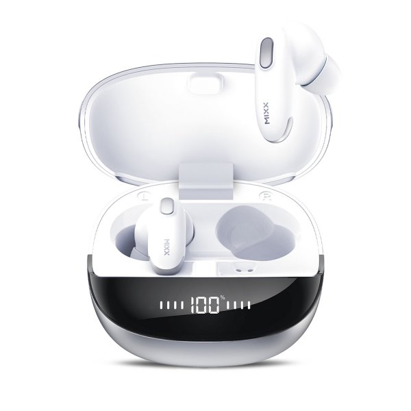 Mixx Trådlösa Hörlurar StreamBuds Mini Charge 2 Vit