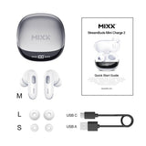 Mixx Trådlösa Hörlurar StreamBuds Mini Charge 2 Vit