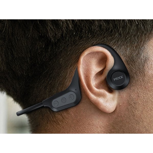 Mixx Trådlösa Hörlurar Benledande Resonate Bone Conduction Svart