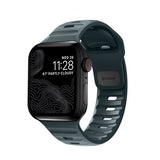 Nomad Apple Watch 38/40/41/42mm Armband Sport Band Marine Blue