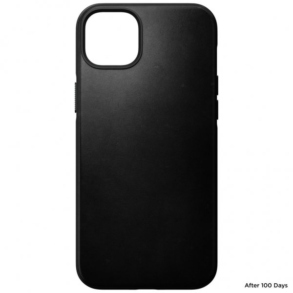 Nomad iPhone 14 Plus Skal Modern Leather Case Horween Svart