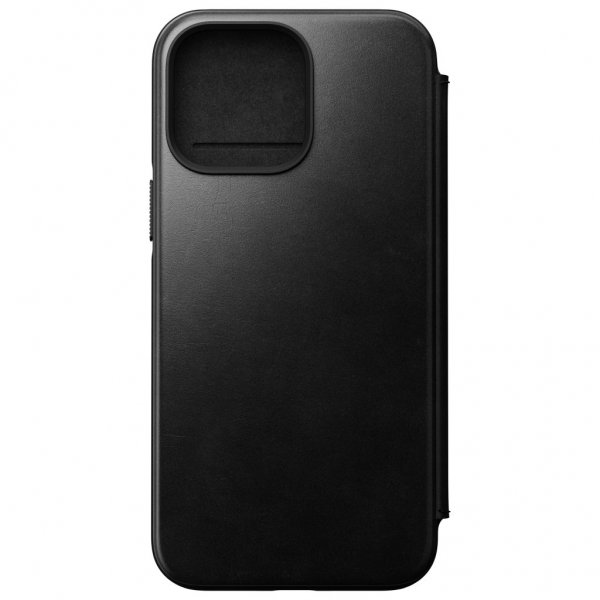 Nomad iPhone 14 Pro Max Fodral Modern Leather Folio Horween Svart