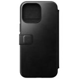 Nomad iPhone 14 Pro Max Fodral Modern Leather Folio Horween Svart