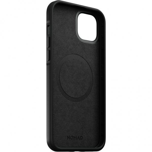 Nomad iPhone 14 Plus Skal Modern Leather Case Svart