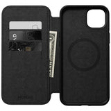 Nomad iPhone 14 Plus Fodral Modern Leather Folio Svart