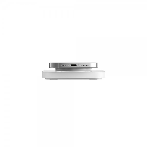 Nomad Trådlös Laddare Base Magnetic Charger Vit