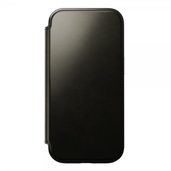 Nomad iPhone 16 Pro Fodral Modern Leather Folio Horween Green Chrome