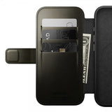 Nomad iPhone 16 Pro Fodral Modern Leather Folio Horween Green Chrome