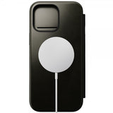 Nomad iPhone 16 Pro Max Fodral Modern Leather Folio Horween Green Chrome