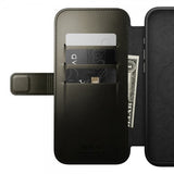 Nomad iPhone 16 Pro Max Fodral Modern Leather Folio Horween Green Chrome